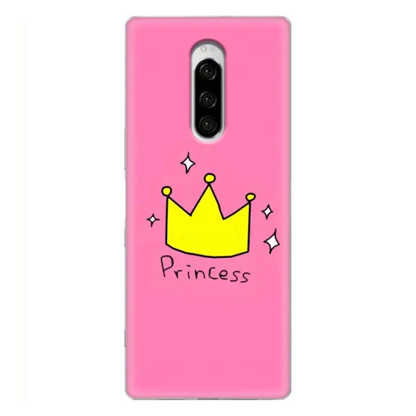 Чехол с рисунком «Princess» для Sony Xperia 1 Чехол с рисунком «Princess» для Sony Xperia 1