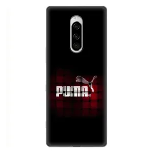 Чехол с Брендами одежды на Сони Кспериа 1 (PUMA стиль)