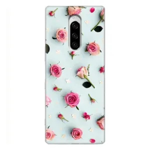 Чохли з принтом Троянд для Sony Xperia 1 (Різні квіти)