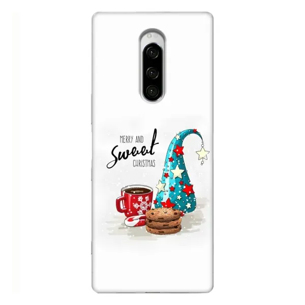 Чехол с рисунком «Рождество» для Sony Xperia 1 Чехол с рисунком «Рождество» для Sony Xperia 1