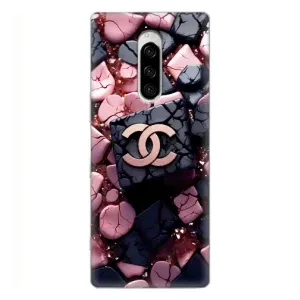 Чехол (Dior, Prada, YSL, Chanel) для Sony Xperia 1 (Шанель)