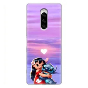 Чехол с рисунком «Стич и Лило» для Sony Xperia 1