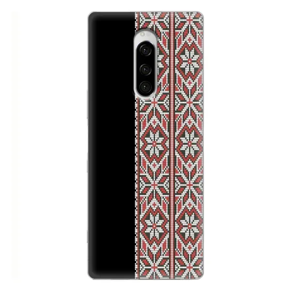 Чехол с рисунком «Стильная вишиванка» для Sony Xperia 1 Чехол с рисунком «Стильная вишиванка» для Sony Xperia 1