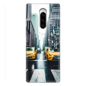 Силиконовый бампер (Работники) на Sony Xperia 1 (Такси)