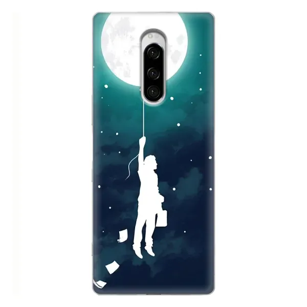 Чехол с рисунком «To The moon» для Sony Xperia 1 Чехол с рисунком «To The moon» для Sony Xperia 1