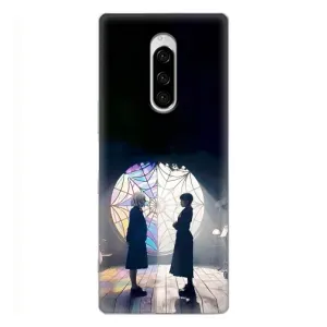Чехлы с принтом Уэнсдей на Sony Xperia 1 (Уэнсдей и Энди)