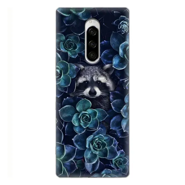 Чехол с рисунком «В цветах» для Sony Xperia 1 Чехол с рисунком «В цветах» для Sony Xperia 1