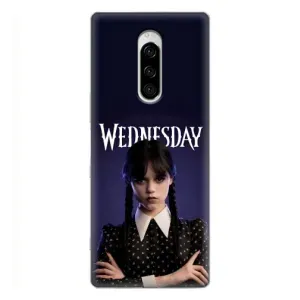 Чехлы с принтом Уэнсдей на Sony Xperia 1 (Wednesdey)