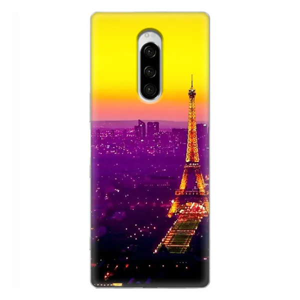 Чехол с рисунком «Яркая башня» для Sony Xperia 1 Чехол с рисунком «Яркая башня» для Sony Xperia 1