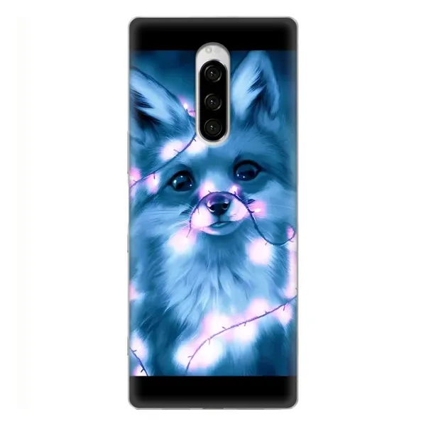 Чехол с рисунком «Яркая Лиса» для Sony Xperia 1 Чехол с рисунком «Яркая Лиса» для Sony Xperia 1