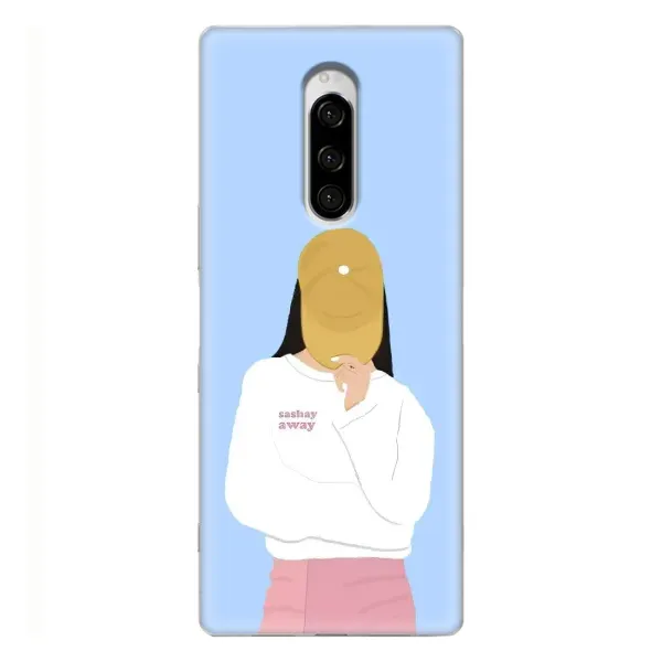Чехол с рисунком «Желтая кепка» для Sony Xperia 1