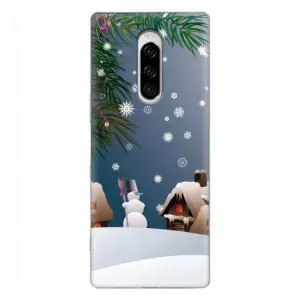 Чехлы на Новый Год Sony Xperia 1 (Зима)