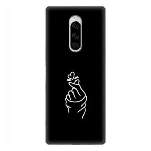 Чехлы (Знак сердечка) на Sony Xperia 1 (Знак Сердечка)