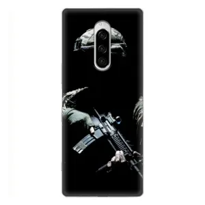 ЗСУ Чехлы (TPU) для Sony Xperia 1 (ЗСУ снайпер)