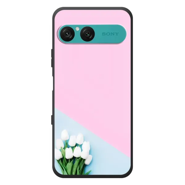 Чехол с рисунком «Белые тюльпаны» для Sony Xperia 10 VII Чехол с рисунком «Белые тюльпаны» для Sony Xperia 10 VII