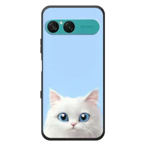 Чехол на тематику: Коты для Sony Xperia 10 VII (Белый кот)