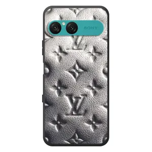 Текстурный Чехол Louis Vuitton для Сони Эксперия 10 Семь (Бежевый ЛВ)