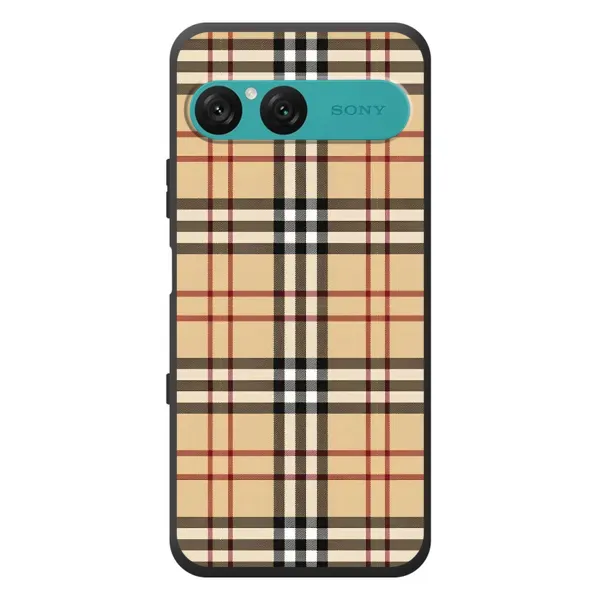 Чехол с рисунком «Burberry стиль» для Sony Xperia 10 VII Чехол с рисунком «Burberry стиль» для Sony Xperia 10 VII