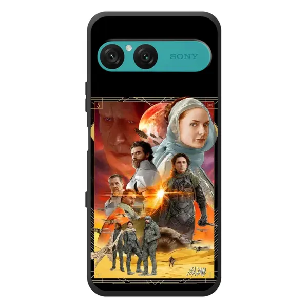 Чехол с рисунком «Д Ю Н А» для Sony Xperia 10 VII