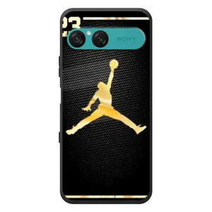 Силиконовый Чехол Nike Air Jordan на Сони Эксперия 10 Семь (Джордан 23)