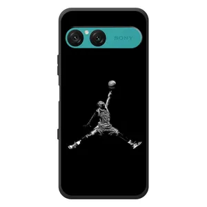 Силиконовый Чехол Nike Air Jordan на Сони Эксперия 10 Семь (Джордан)