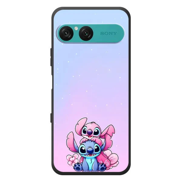 Чехол с рисунком «Энджл и Стич» для Sony Xperia 10 VII Чехол с рисунком «Энджл и Стич» для Sony Xperia 10 VII