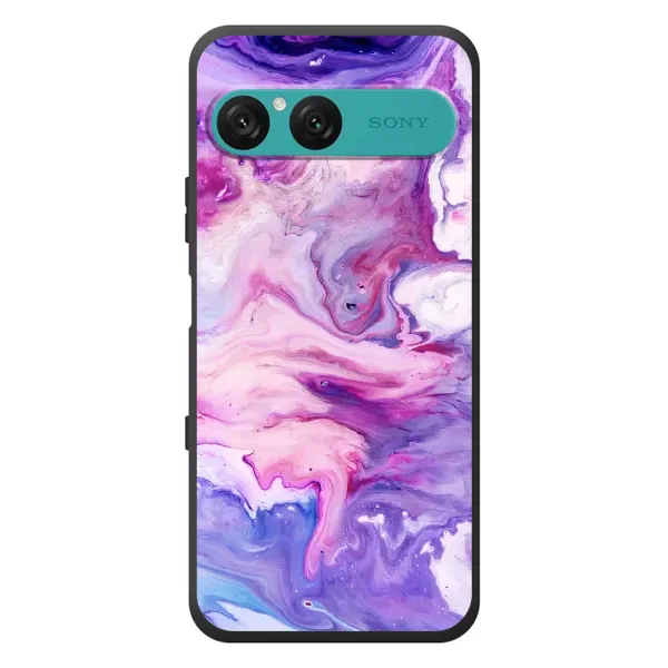 Чехол с рисунком «Фиолетовый мрамор» для Sony Xperia 10 VII Чехол с рисунком «Фиолетовый мрамор» для Sony Xperia 10 VII
