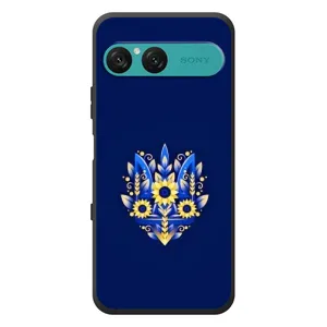 Чехол с картинкой (Патриотический ГЕРБ) на Sony Xperia 10 VII (герб)