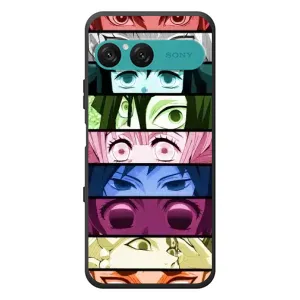 Силиконовые чехлы с глазами Anime для Сони Эксперия 10 Семь (Глаза Хашира)