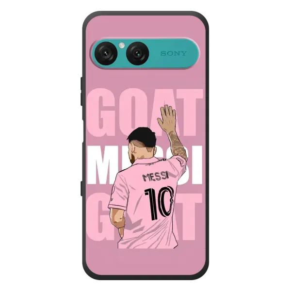 Чехол с рисунком «GOAT MESSI» для Sony Xperia 10 VII Чехол с рисунком «GOAT MESSI» для Sony Xperia 10 VII