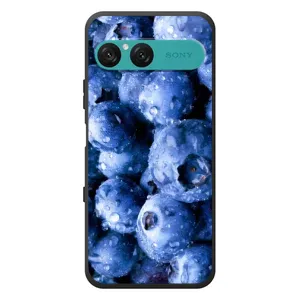 Чехол с изображением вкусной еды для Sony Xperia 10 VII (Голубика)