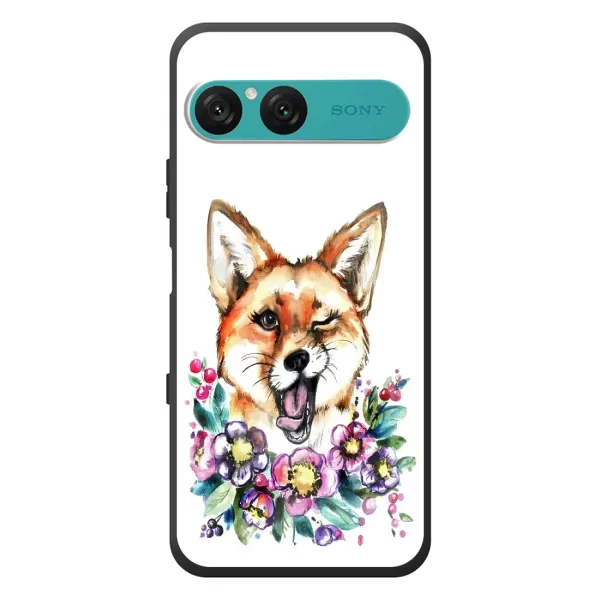 Чехол с рисунком «Хитрая лиса» для Sony Xperia 10 VII Чехол с рисунком «Хитрая лиса» для Sony Xperia 10 VII
