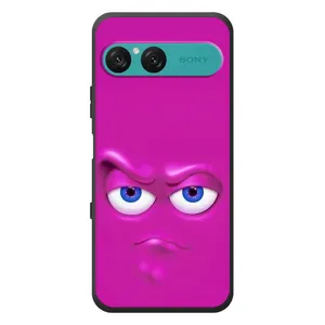 Силиконовые Чехлы (смешные стикеры) для Sony Xperia 10 VII (Хитрая мордочка)