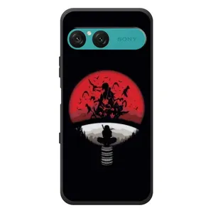Чехлы с картинкой Итачи Учиха на Sony Xperia 10 VII (Итачи на черном)