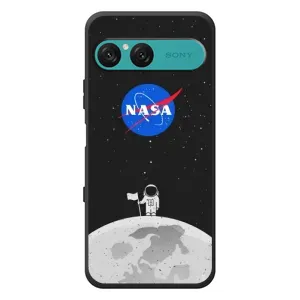 Силіконовый бампер з принтом "Наса" на Sony Xperia 10 VII (Космонавт NASA)