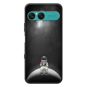 Силиконовый Чехол с принтом "Космонавты" на Sony Xperia 10 VII