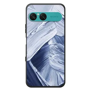 Чехлы со смыслом для Sony Xperia 10 VII (Краски мазки)