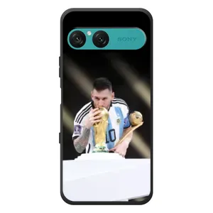 Чехлы Лео Месси Аргентина для Sony Xperia 10 VII (Кубок Мира)