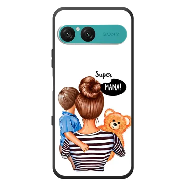 Чохол з малюнком «Мама і син» для Sony Xperia 10 VII Чохол з малюнком «Мама і син» для Sony Xperia 10 VII