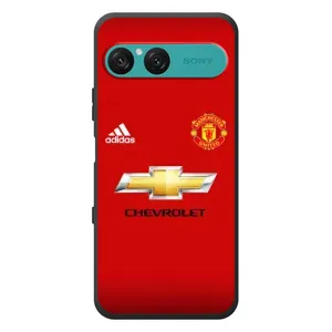 Силиконовые Чехлы принт Футбол на Sony Xperia 10 VII (Man United)