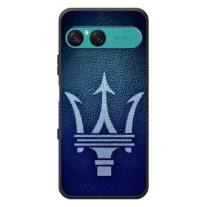 Чехлы с тематикой "Крутые машины" на Sony Xperia 10 VII (Лого Maserati)