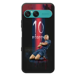 Чехол (TPU) с Футболистом на Sony Xperia 10 VII (MBAPPE 10)