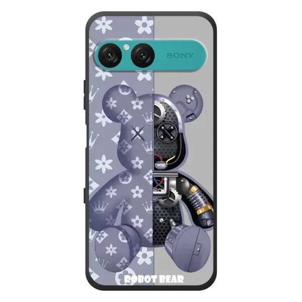 Чехол с рисунком «Медведь Louis Vuitton» для Sony Xperia 10 VII