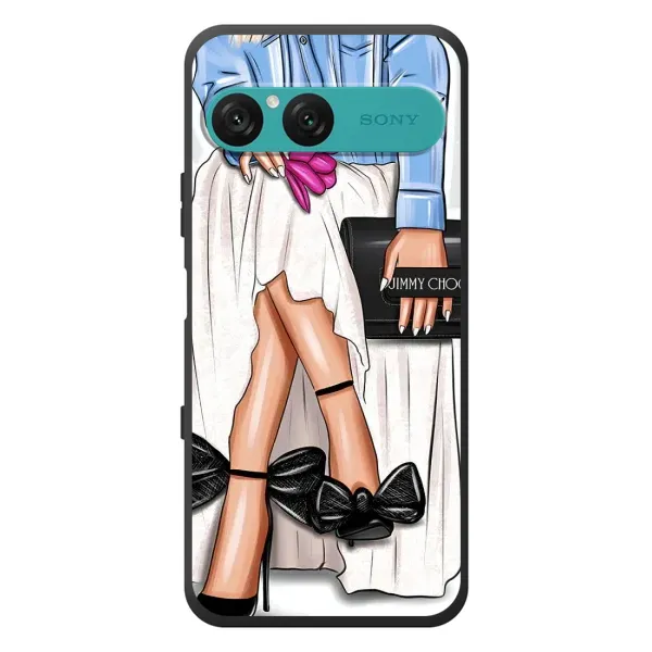 Чехол с рисунком «Мода» для Sony Xperia 10 VII