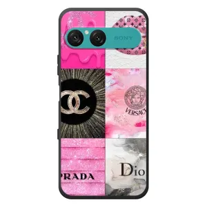 Чехол (Dior, Prada, YSL, Chanel) для Sony Xperia 10 VII (Модница)