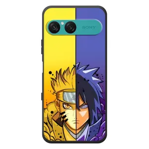 Купить Чехлы на телефон с принтом Anime для Sony Xperia 10 VII (Naruto Vs Sasuke)
