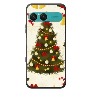 Чехол Новогодняя Елка на Sony Xperia 10 VII (Новогодний принт)