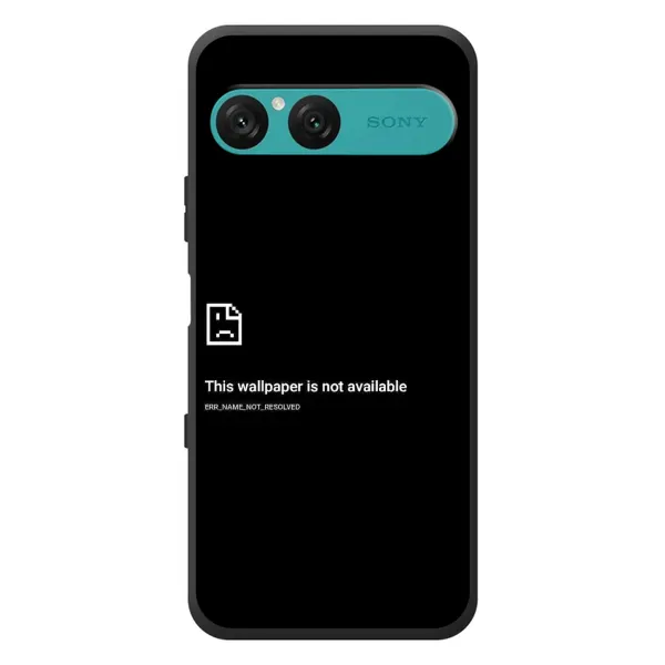 Чехол с рисунком «Ошибка» для Sony Xperia 10 VII Чехол с рисунком «Ошибка» для Sony Xperia 10 VII
