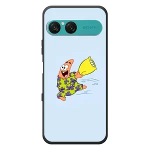 Чехлы с Патриком на Sony Xperia 10 VII (Патрик с подушкой)