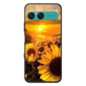 Чохол з Квітами для Sony Xperia 10 VII (поле соняшників)